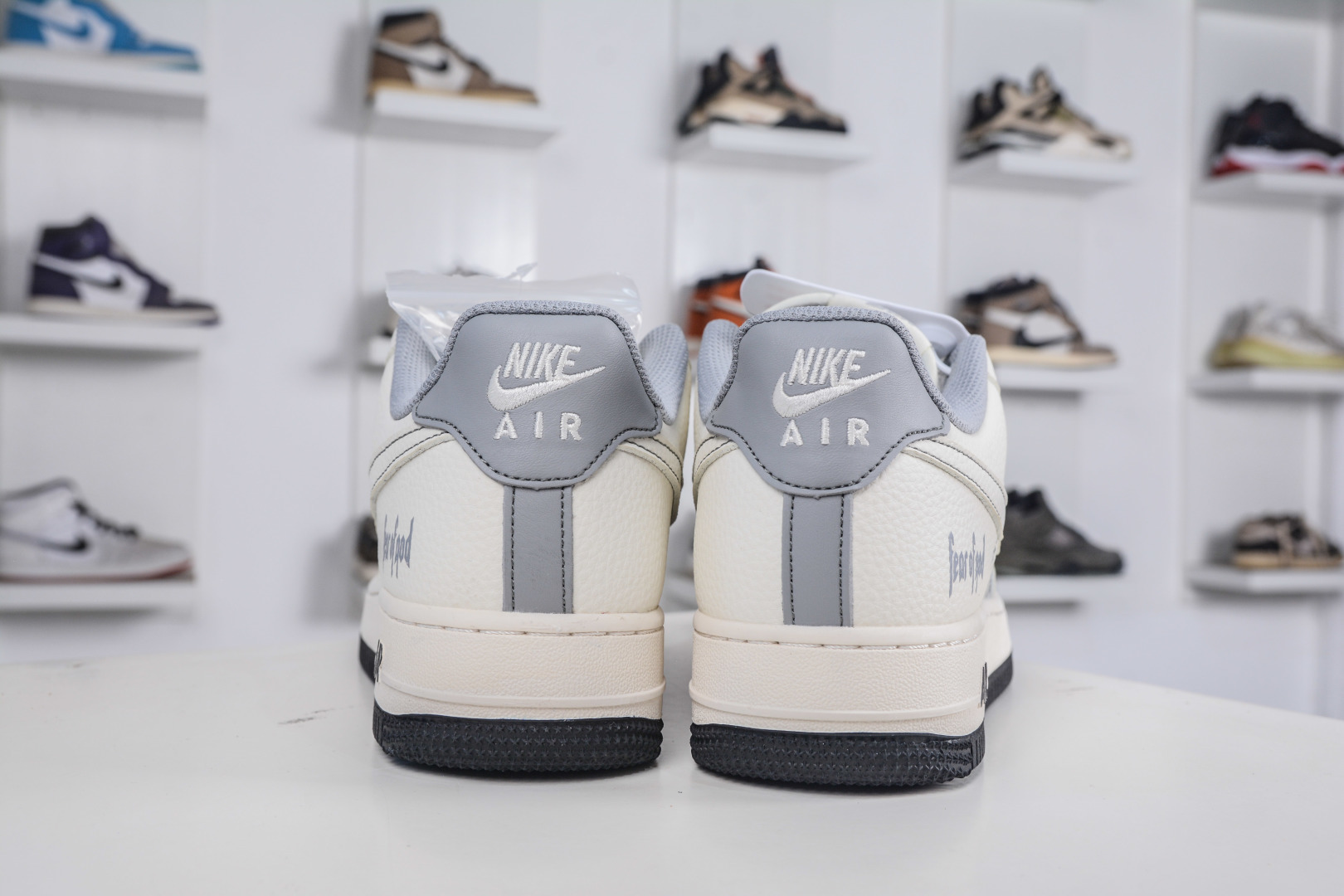 280 Nike Air Force 1 Low 07 x Fear of God FOG联名-米灰黑 JP8028-008