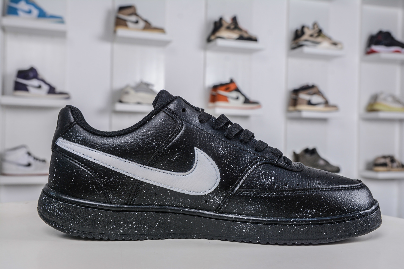 250 Nike Court Vision Low 手绘涂鸦 休闲运动板鞋 低帮百搭透气休闲运动板鞋 DH2987-002