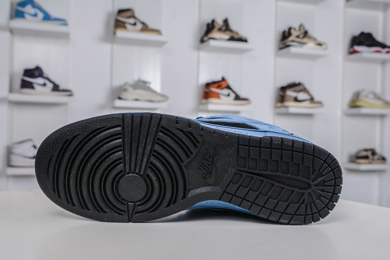 Supreme x Nk Dunk SB Dunk Low 联名美国限定 黑蓝 HQ8487-400