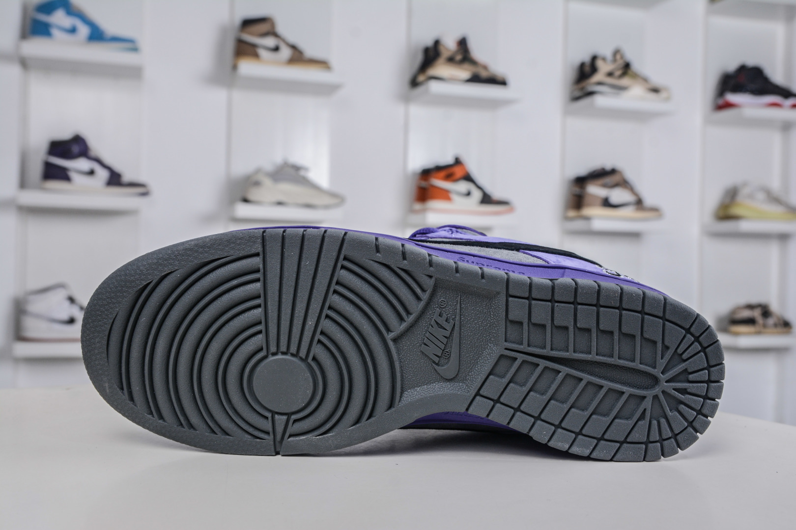 Supreme x Nk Dunk SB Dunk Low 联名欧洲限定 紫色 HQ8487-500