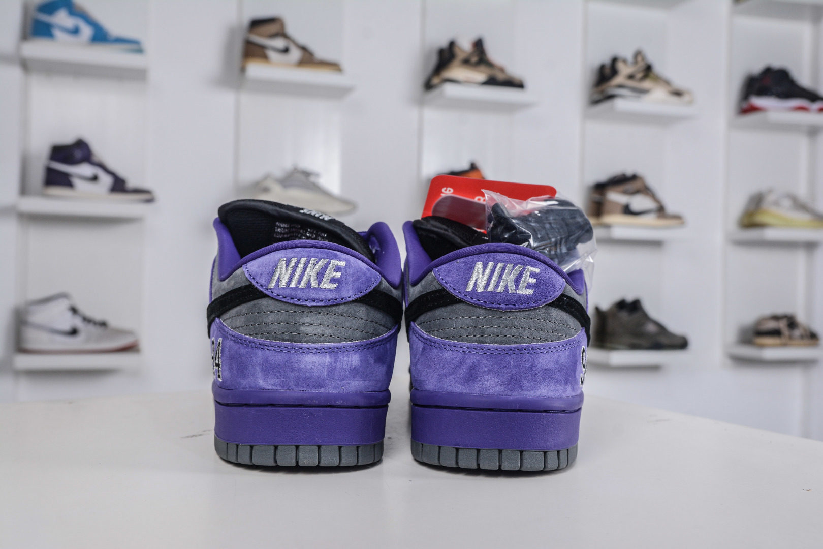 Supreme x Nk Dunk SB Dunk Low 联名欧洲限定 紫色 HQ8487-500