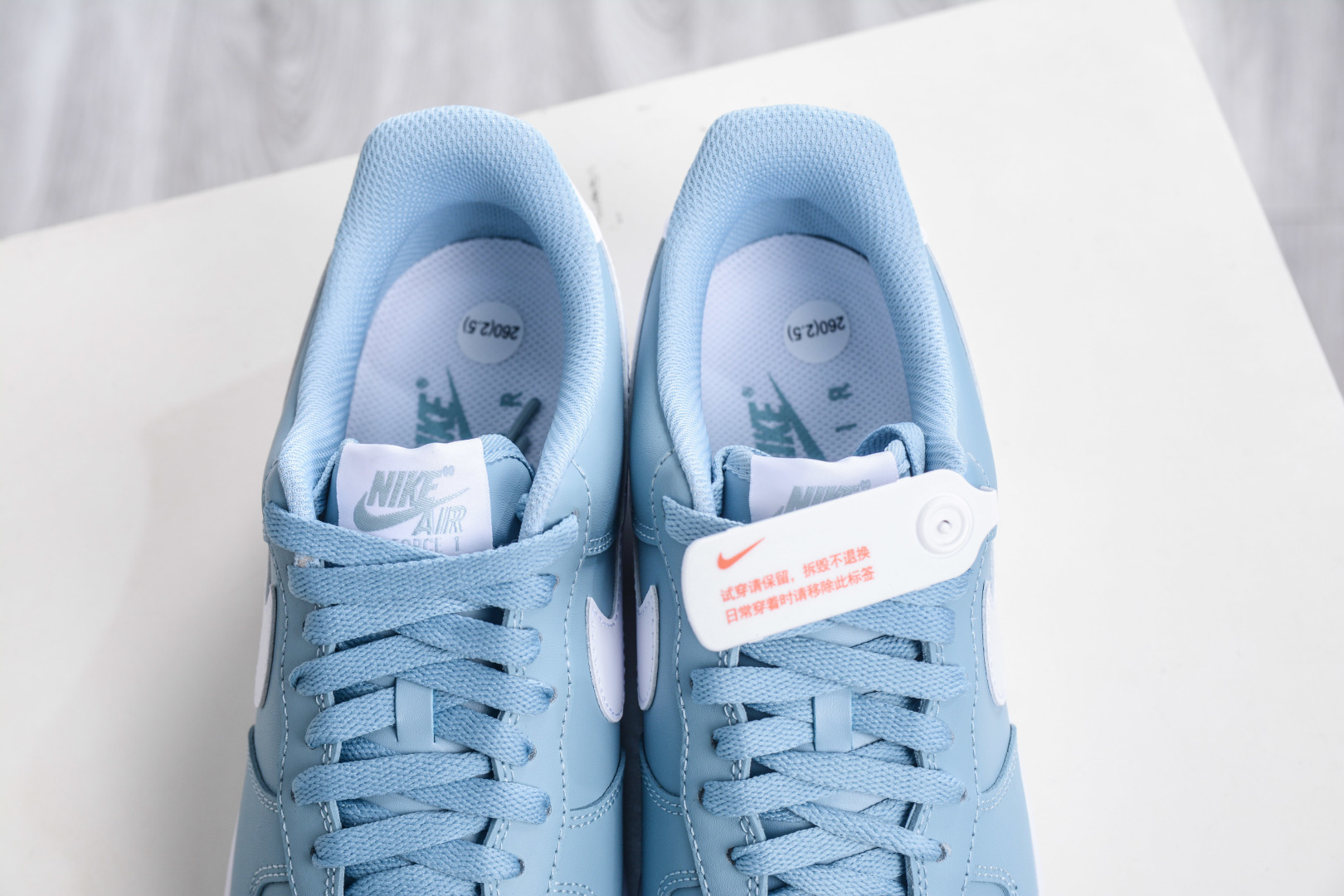 纯原 Nike Air Force 1 Low 07 海盐蓝白 原楦头原纸板 打造纯正空军版型 专注外贸