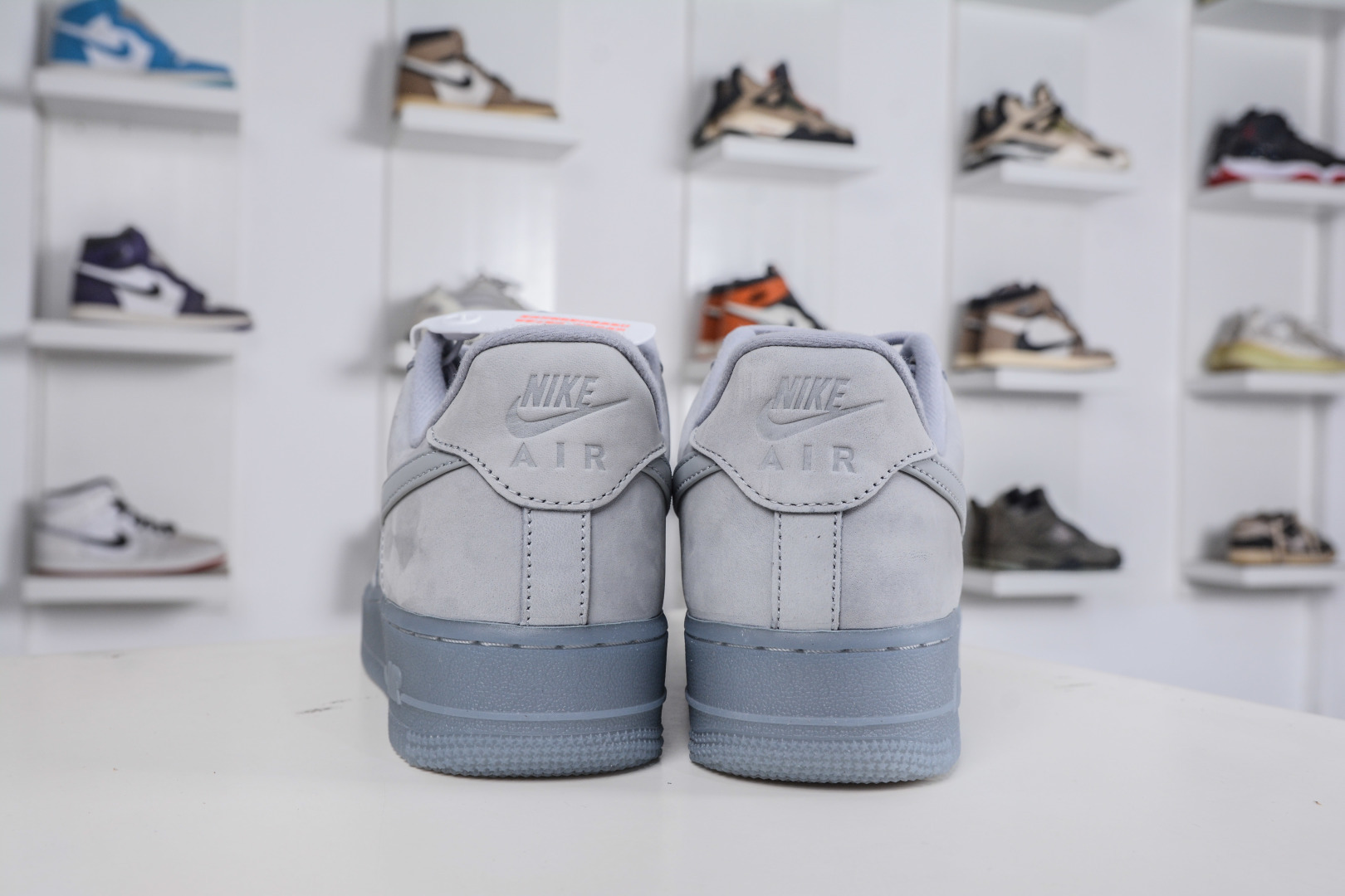 纯原 Nike Air Force 1 Low 灰水晶底 原楦头原纸板 打造纯正低帮空军版型专注外贸渠道