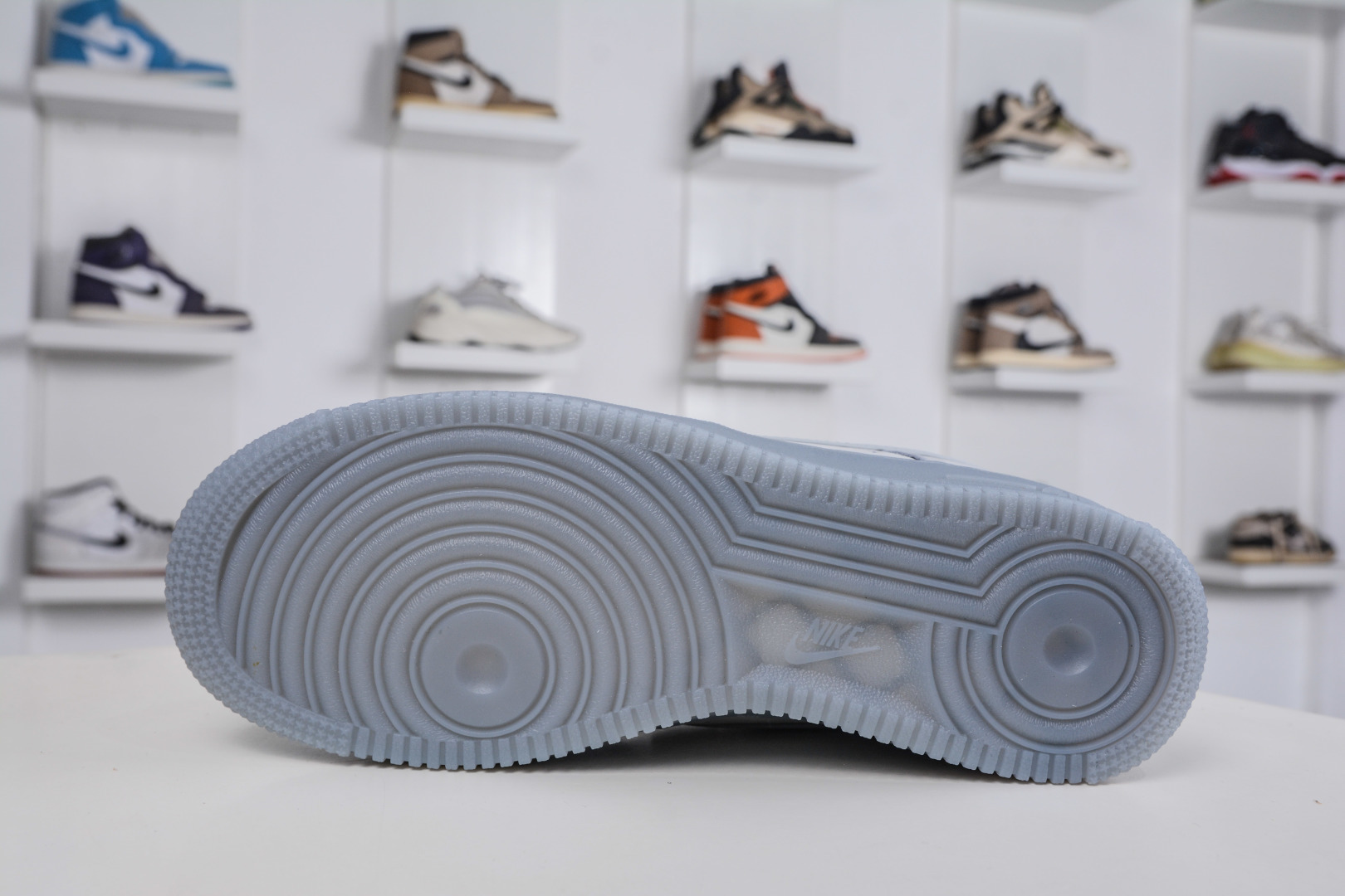 纯原 Nike Air Force 1 Low 灰水晶底 原楦头原纸板 打造纯正低帮空军版型专注外贸渠道