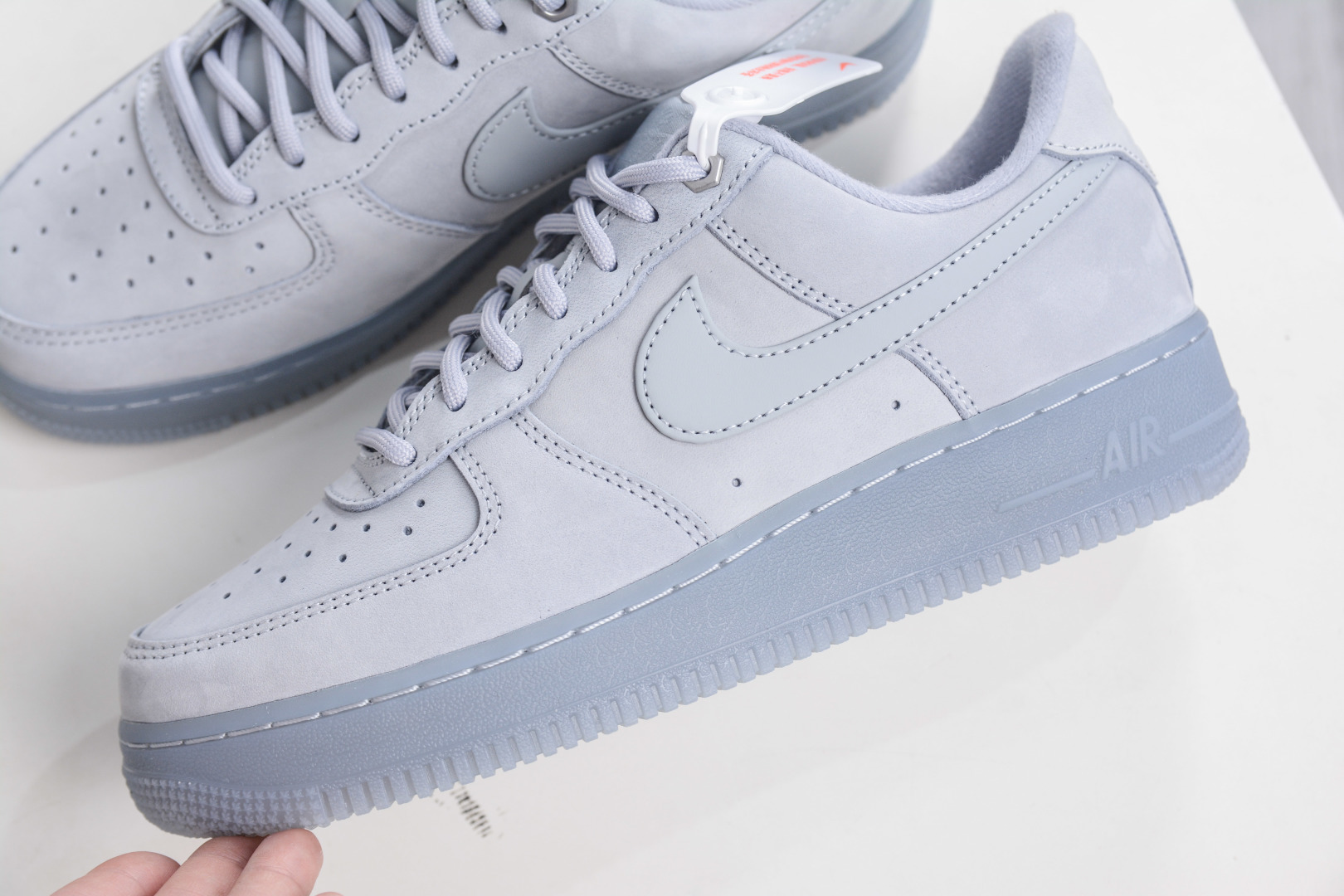 纯原 Nike Air Force 1 Low 灰水晶底 原楦头原纸板 打造纯正低帮空军版型专注外贸渠道