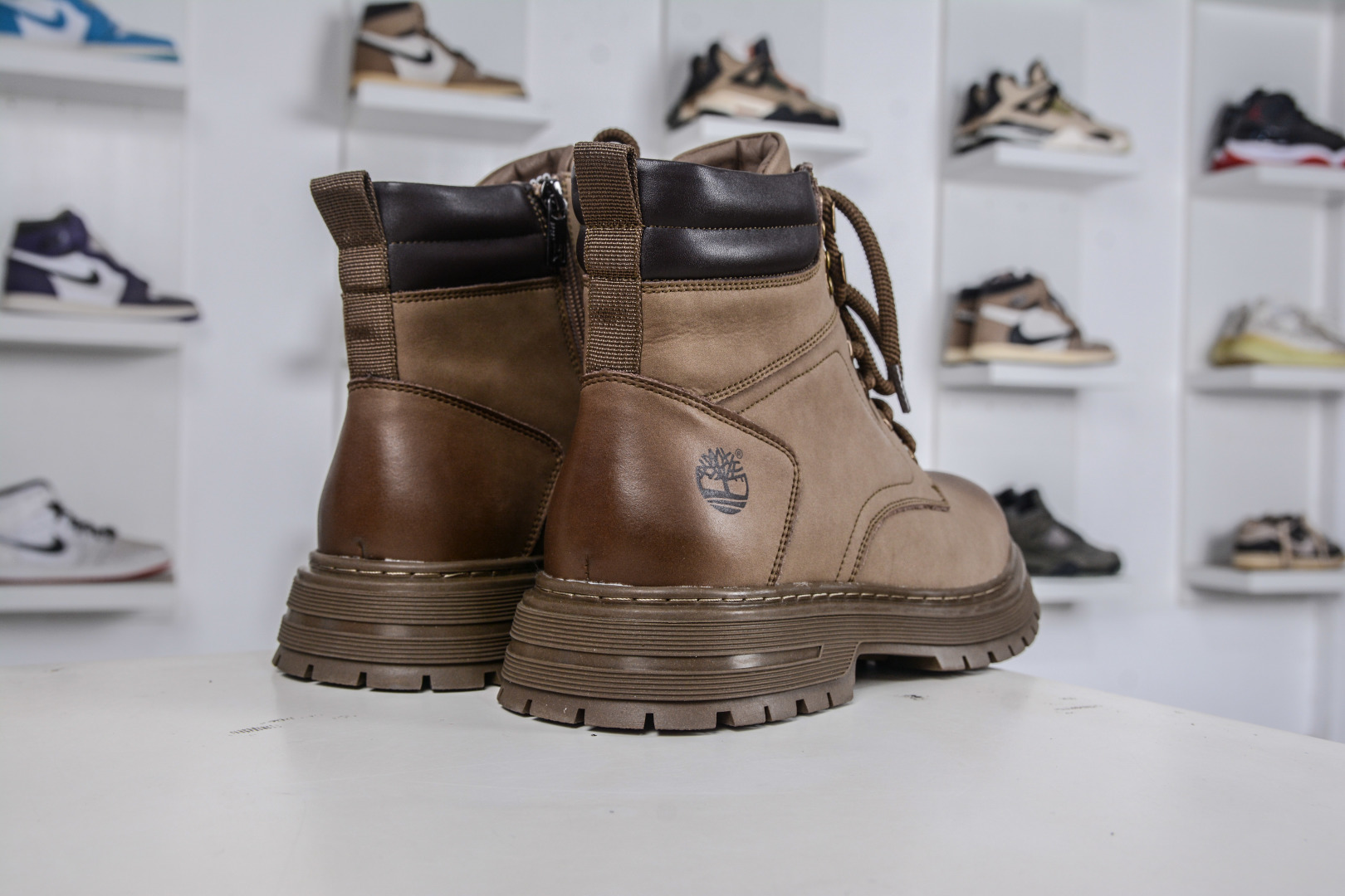280 Timberland添柏岚/天伯伦 秋冬新款 户外工装休闲大黄靴 TB10056 KHAKI