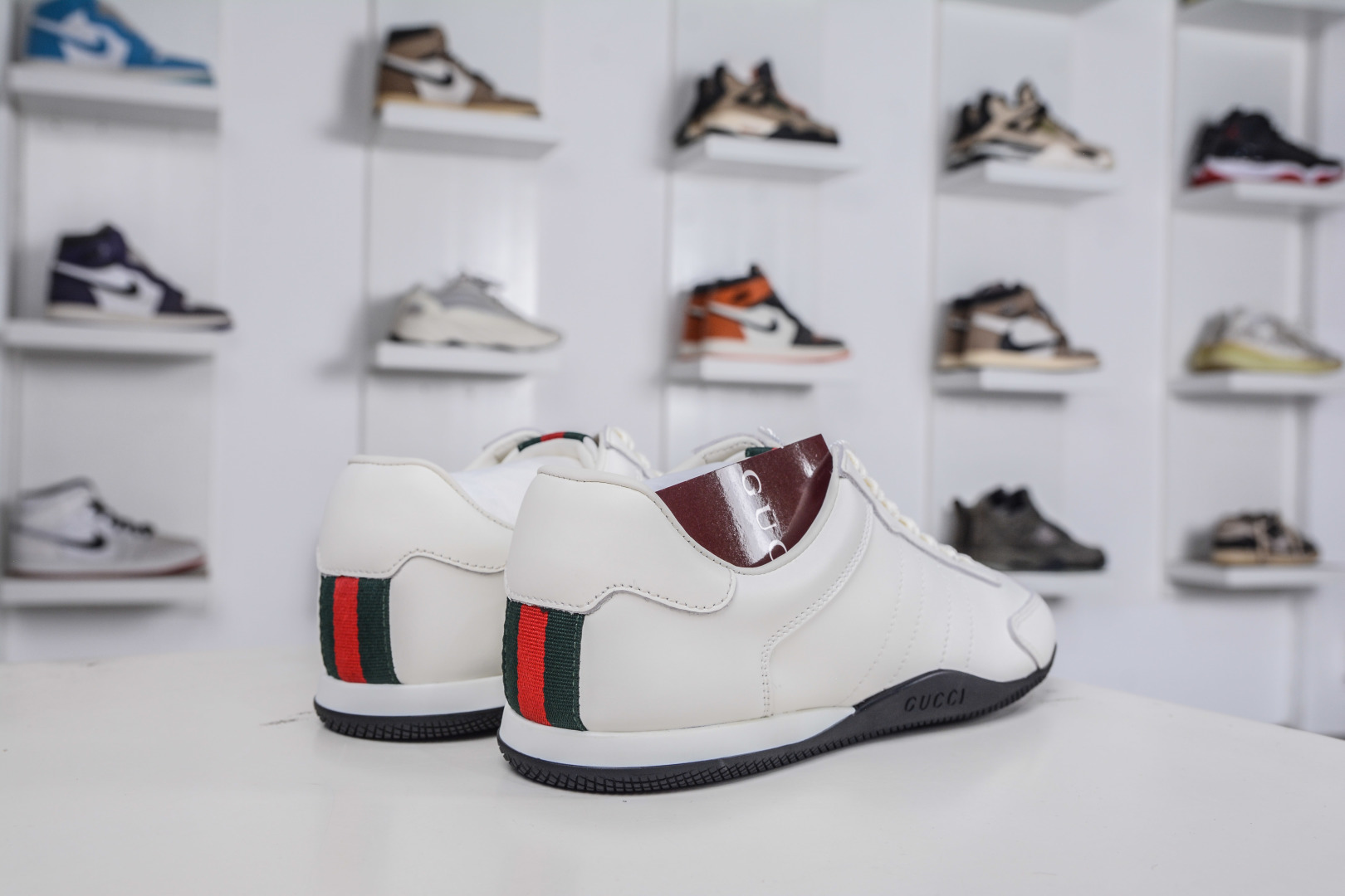 400 Gucci最新款 shift系列男女款情侣鞋