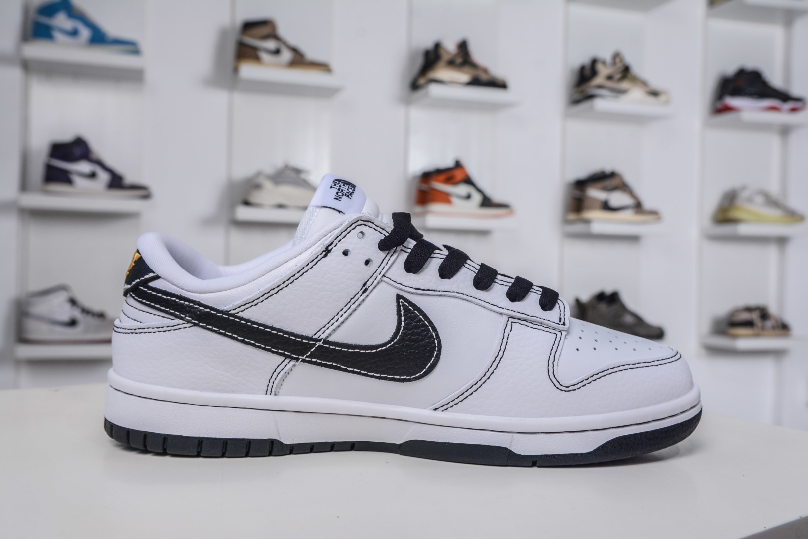270 Nike SB Dunk Low x The North Face 北面联名-白黑 YF9511-911