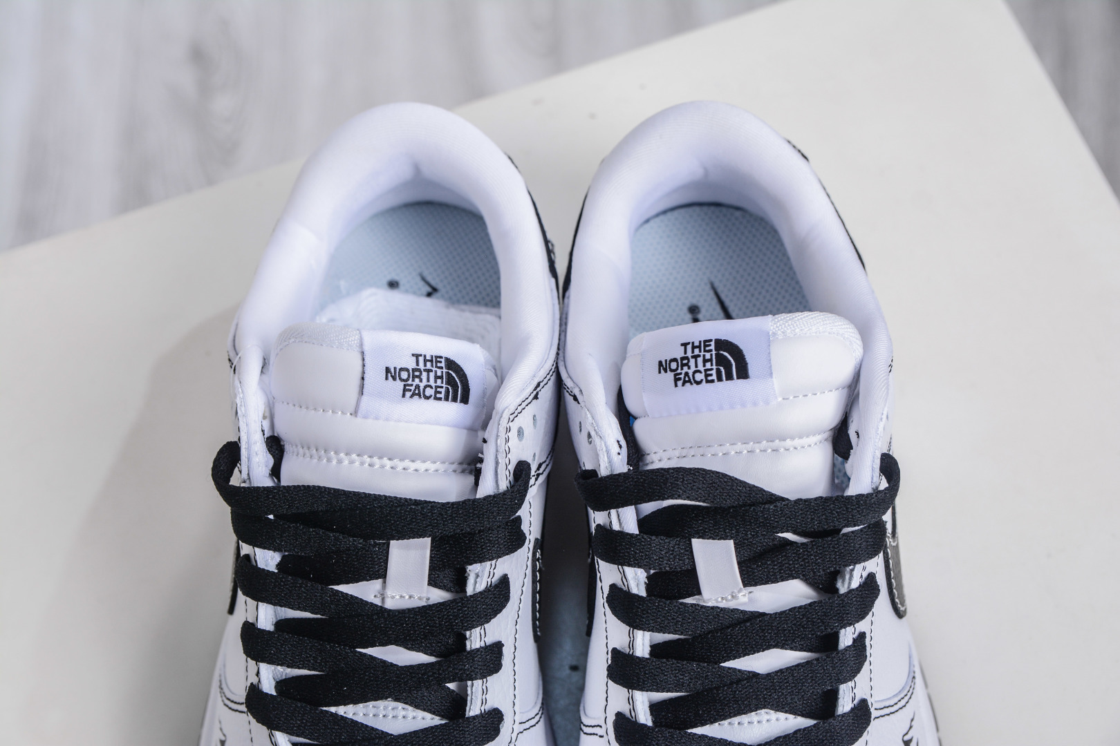 270 Nike SB Dunk Low x The North Face 北面联名-白黑 YF9511-911