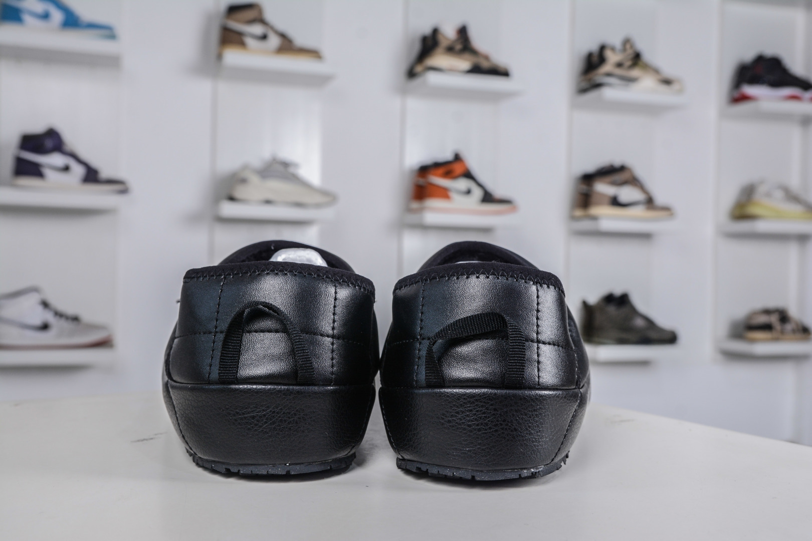 140 W TheRMobaLL 北面 休闲秋冬保暖绒毛 户外保暖棉鞋一脚穿懒人鞋 NS85R704A