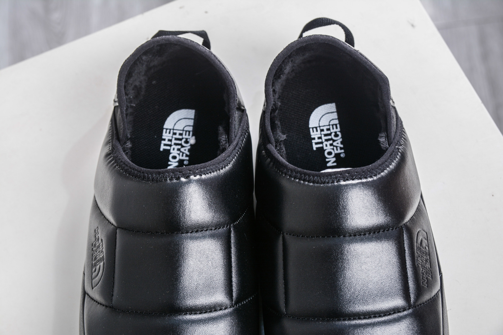 140 W TheRMobaLL 北面 休闲秋冬保暖绒毛 户外保暖棉鞋一脚穿懒人鞋 NS85R704A