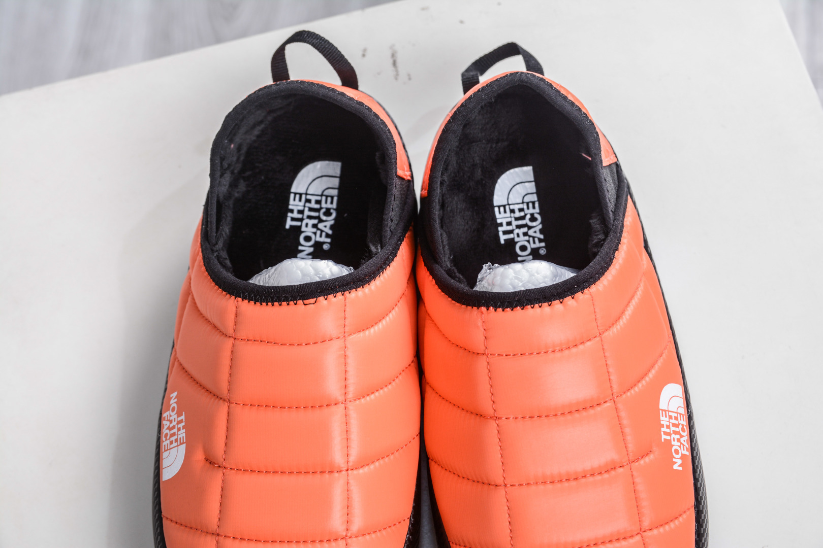 140 W TheRMobaLL 北面 休闲秋冬保暖绒毛 户外保暖棉鞋一脚穿懒人鞋 NOFA3UZN-414