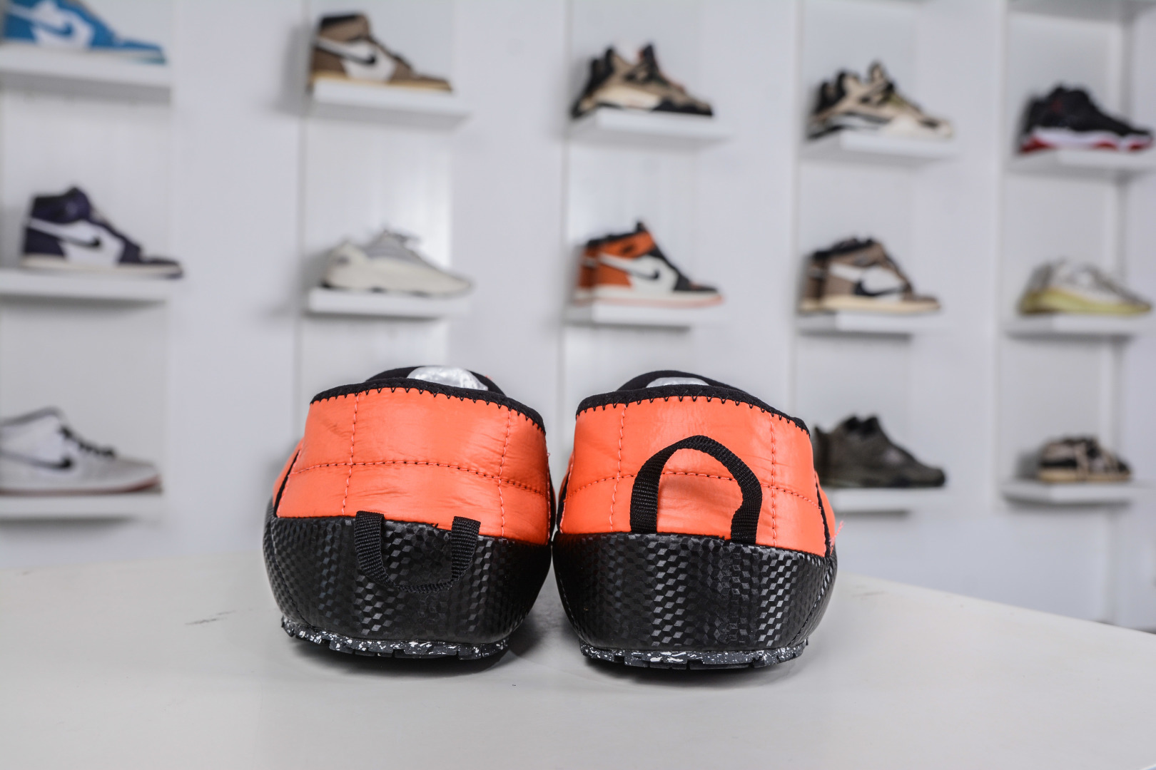 140 W TheRMobaLL 北面 休闲秋冬保暖绒毛 户外保暖棉鞋一脚穿懒人鞋 NOFA3UZN-414