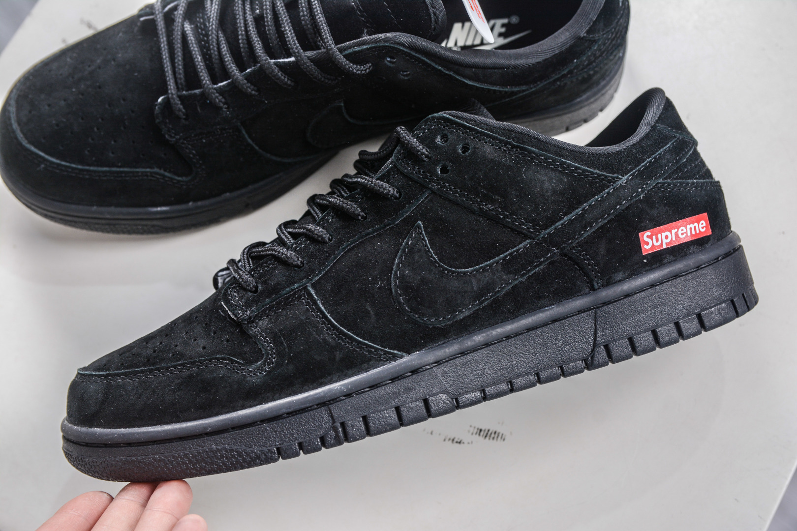270 Nike SB Dunk Low x Superme SUP联名-猪八黑色 SD8888-004