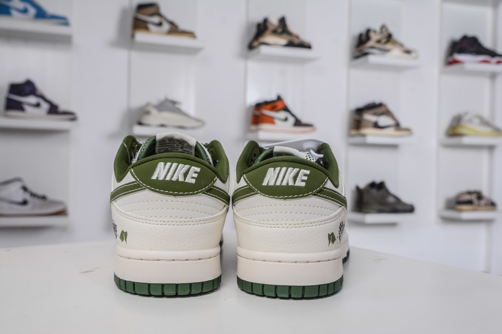 270 Nike SB Dunk Low X Stussy 斯图西联名-米白绿 XS6089-608