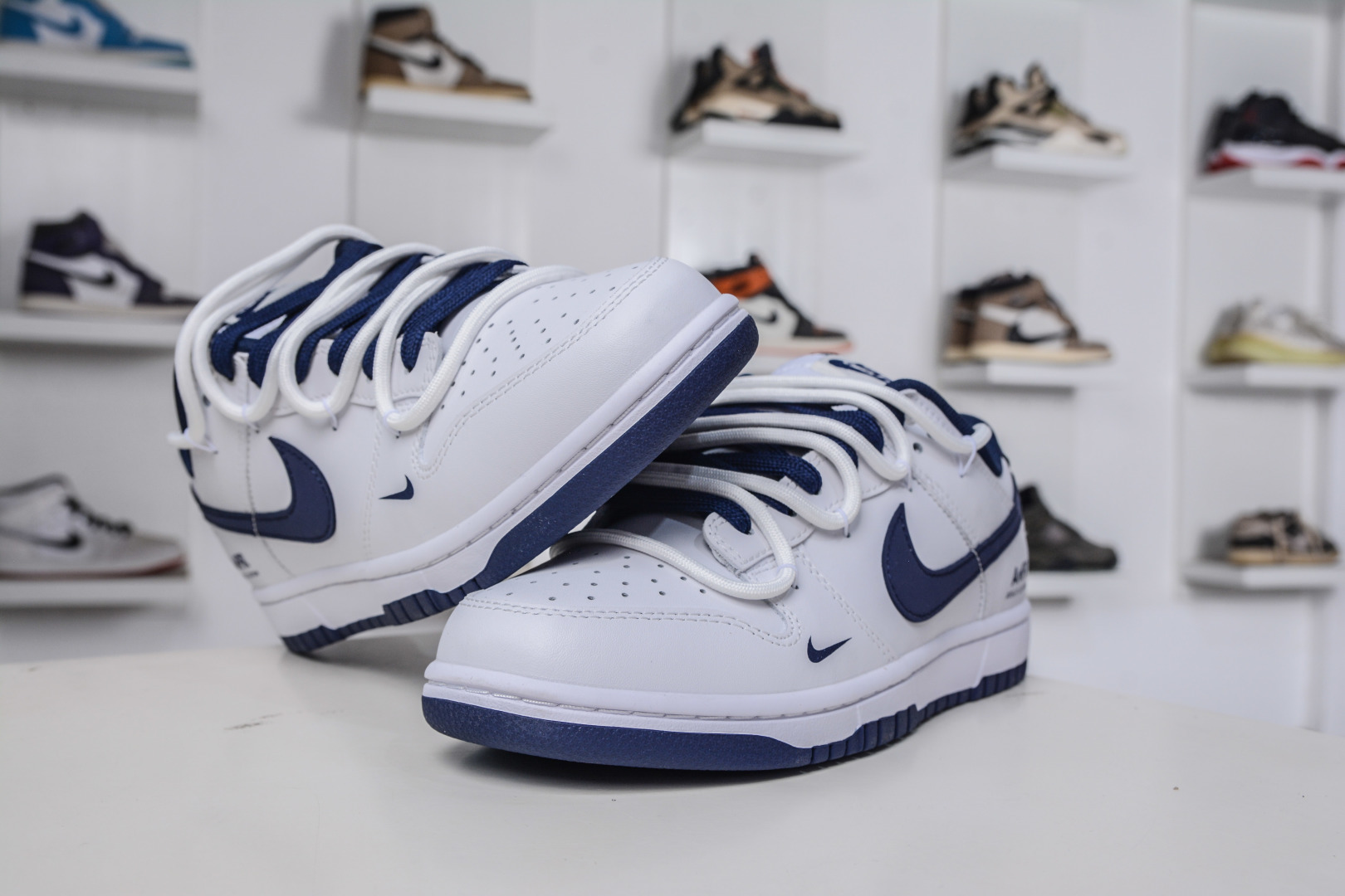 260 Nike Dunk Low 骐驎 当传奇之蓝划破纯白境域 WB0620-118