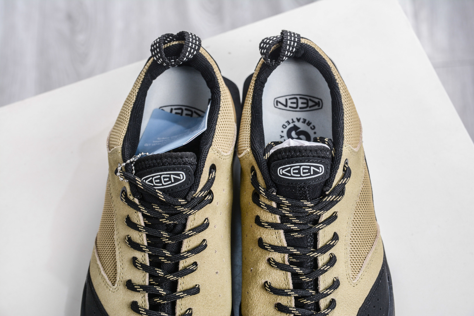 210 美国人气户外品牌-科恩Keen JASPER III贾斯珀都市系列复古低帮系带户外风露营徒步登山运动训练鞋 卡其色 1022268