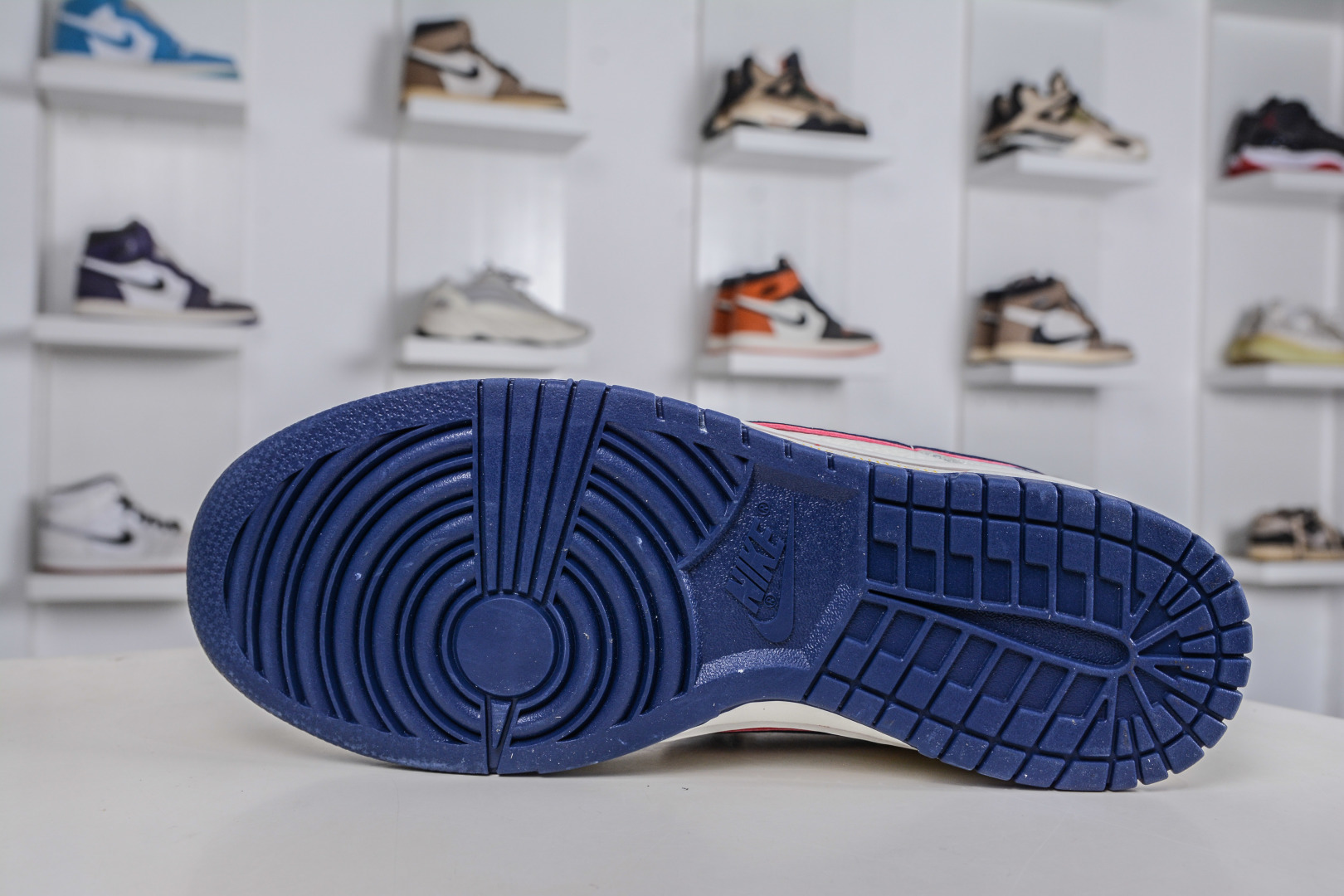 270 Nike SB Dunk Low x Louis VuittAJ1 Low LV联名-奶白绛蓝 NH0601-479