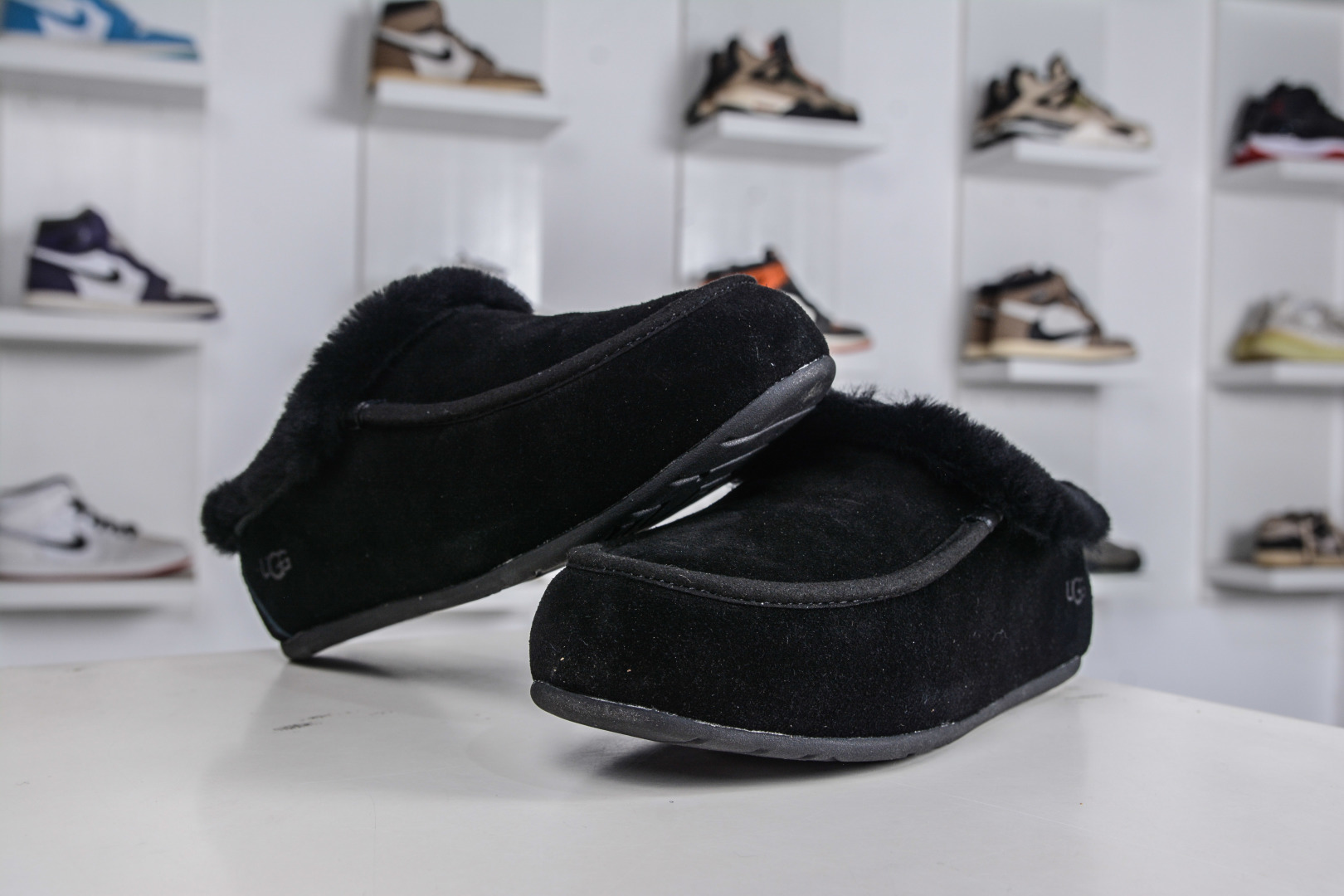 260 UGG ANSLEY 舒适套脚 橡胶底 防磨包头拖鞋 羊绒鞋垫 1171391