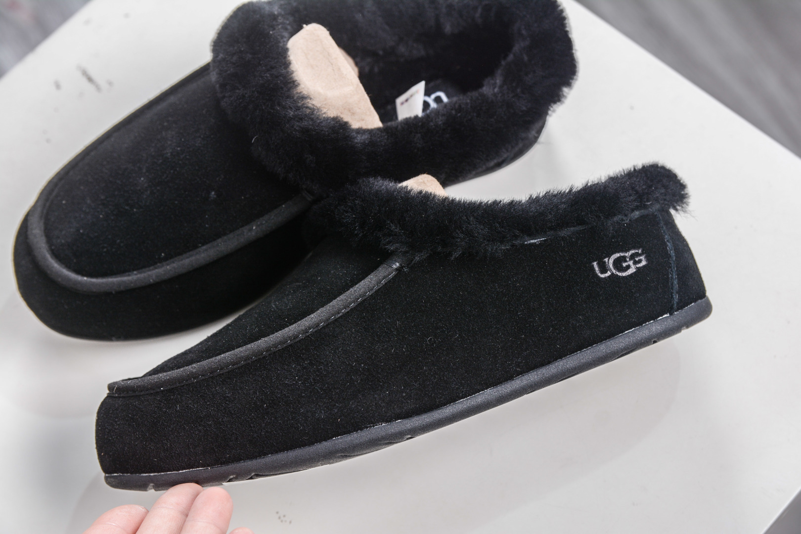 260 UGG ANSLEY 舒适套脚 橡胶底 防磨包头拖鞋 羊绒鞋垫 1171391