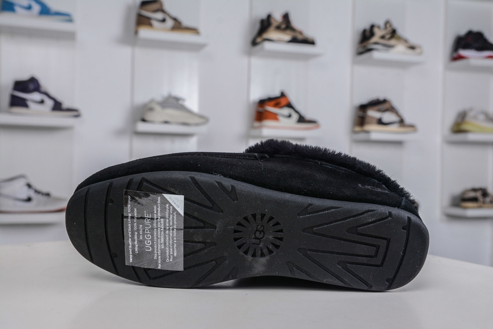 260 UGG ANSLEY 舒适套脚 橡胶底 防磨包头拖鞋 羊绒鞋垫 1171391