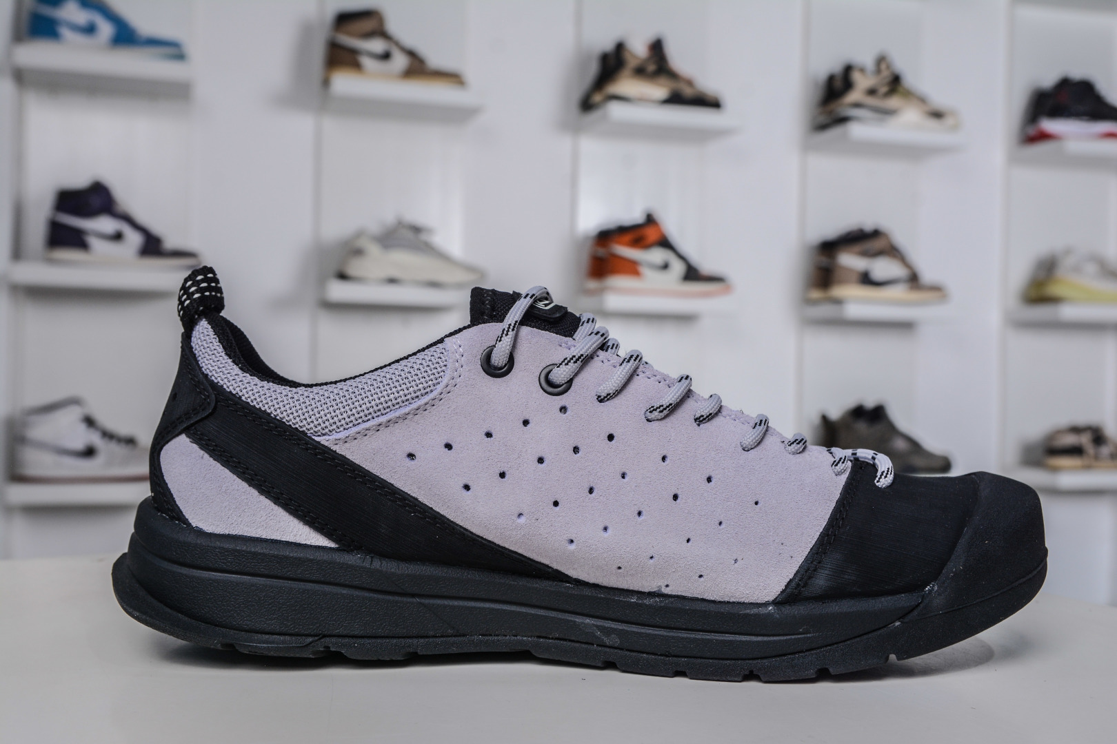 210 美国人气户外品牌-科恩Keen JASPER III贾斯珀都市系列复古低帮系带户外风露营徒步登山运动训练鞋 淡紫色 1022268