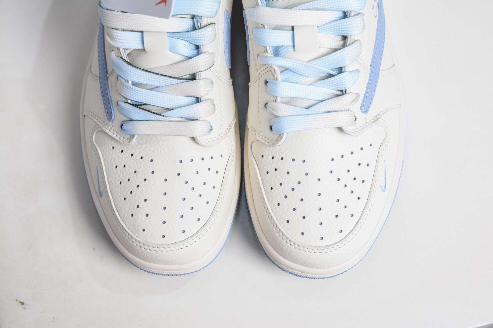 270 TS x Air Jordan x Stussy AJ1 Low 倒钩低帮联名斯图西-台球白蓝 XS7089-602