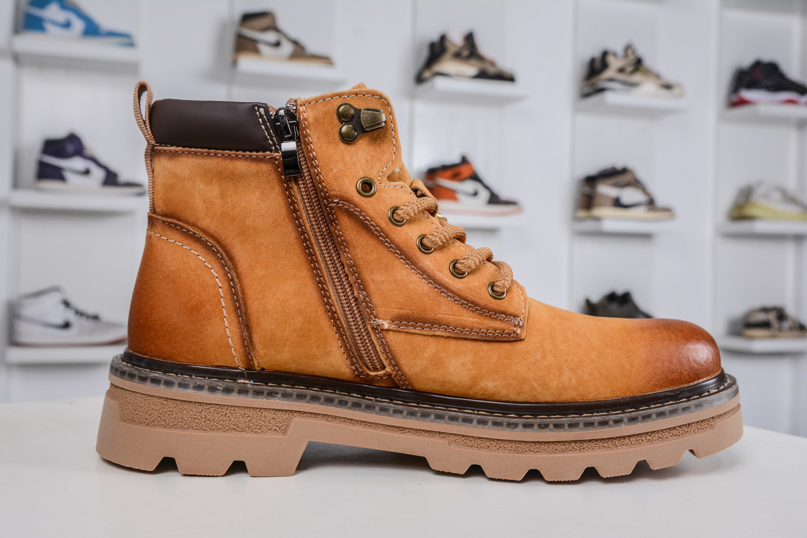 320 Timberland 添柏岚/天伯伦 秋冬必备户外加绒休闲大黄靴 TB10032