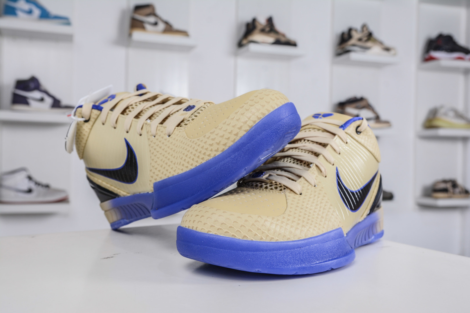 350 灭世版纯原 NK Zoom Kobe 4 科比四代 巴塞罗那 金黑紫 IM2532-701