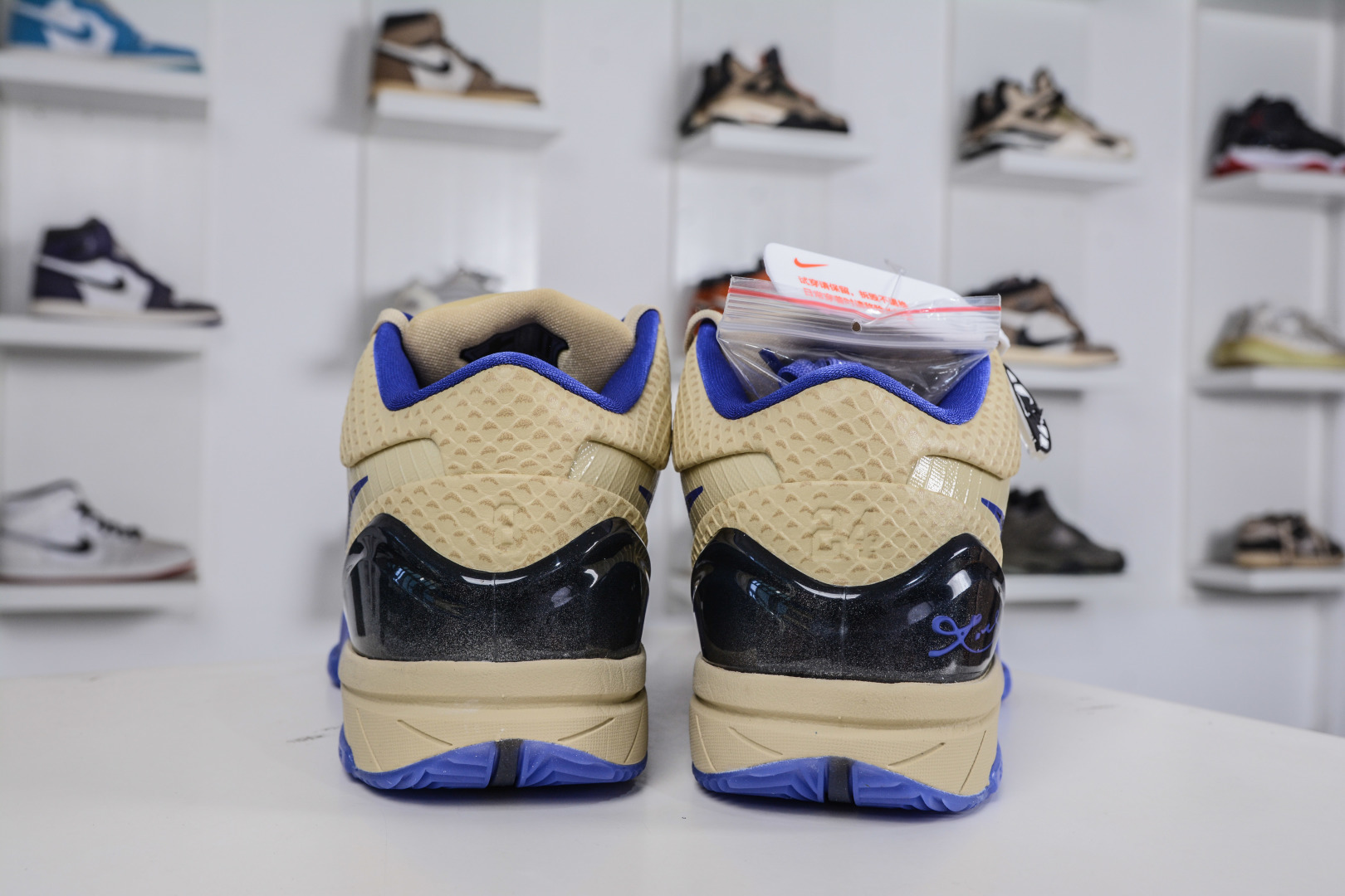 350 灭世版纯原 NK Zoom Kobe 4 科比四代 巴塞罗那 金黑紫 IM2532-701