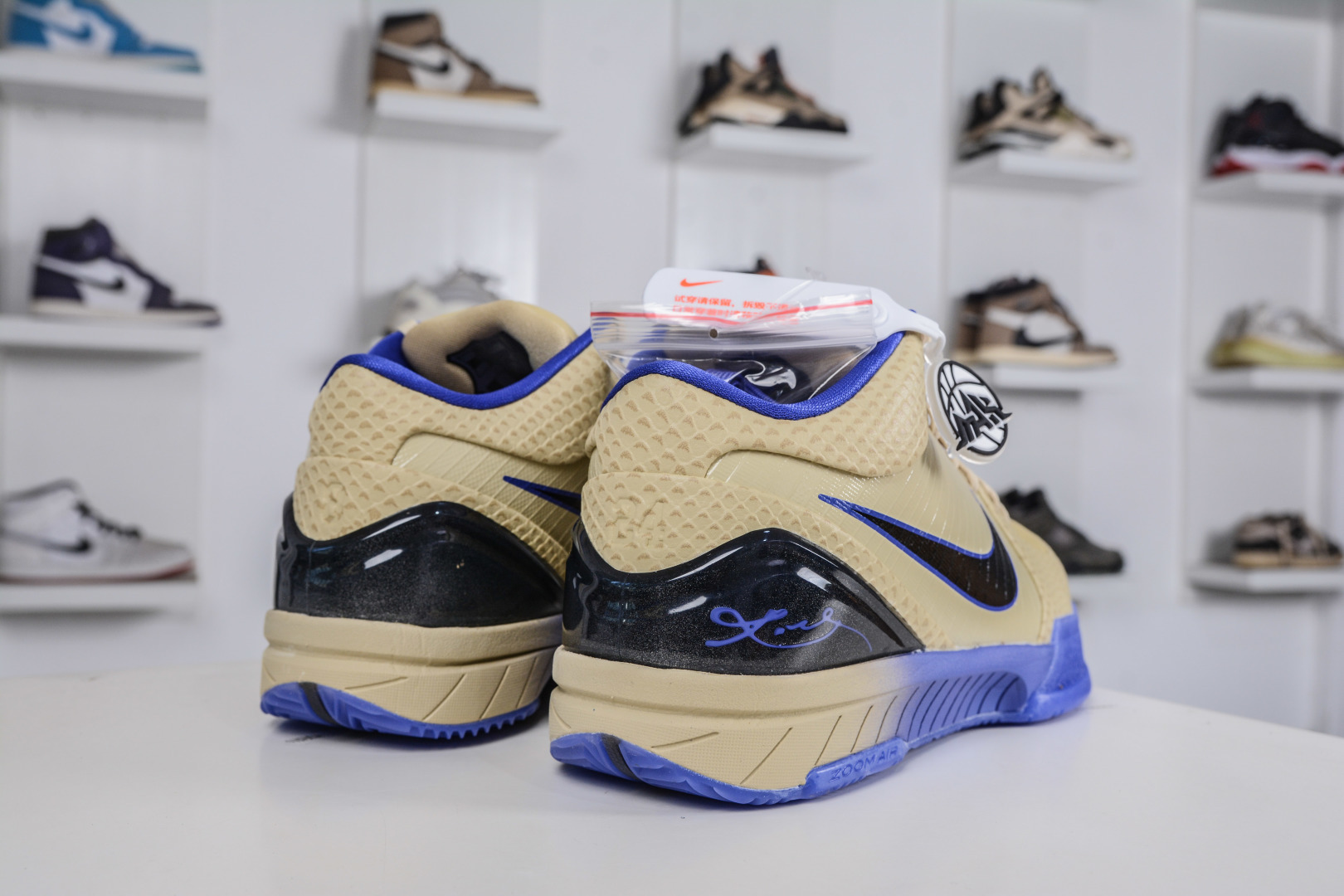 350 灭世版纯原 NK Zoom Kobe 4 科比四代 巴塞罗那 金黑紫 IM2532-701