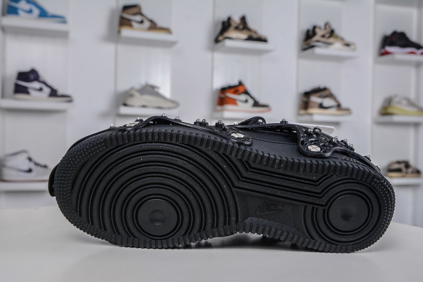 500 Swarovski/施华洛世奇 x Nike Air Force 1 LXX 纯原版本 钻面满天星板鞋 CV7668-001