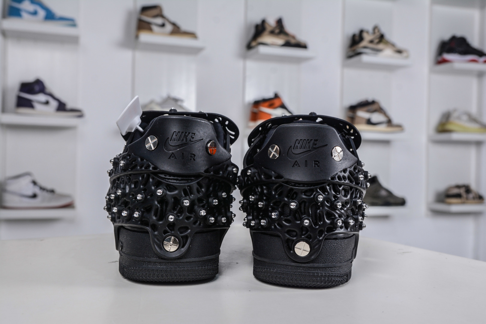 500 Swarovski/施华洛世奇 x Nike Air Force 1 LXX 纯原版本 钻面满天星板鞋 CV7668-001