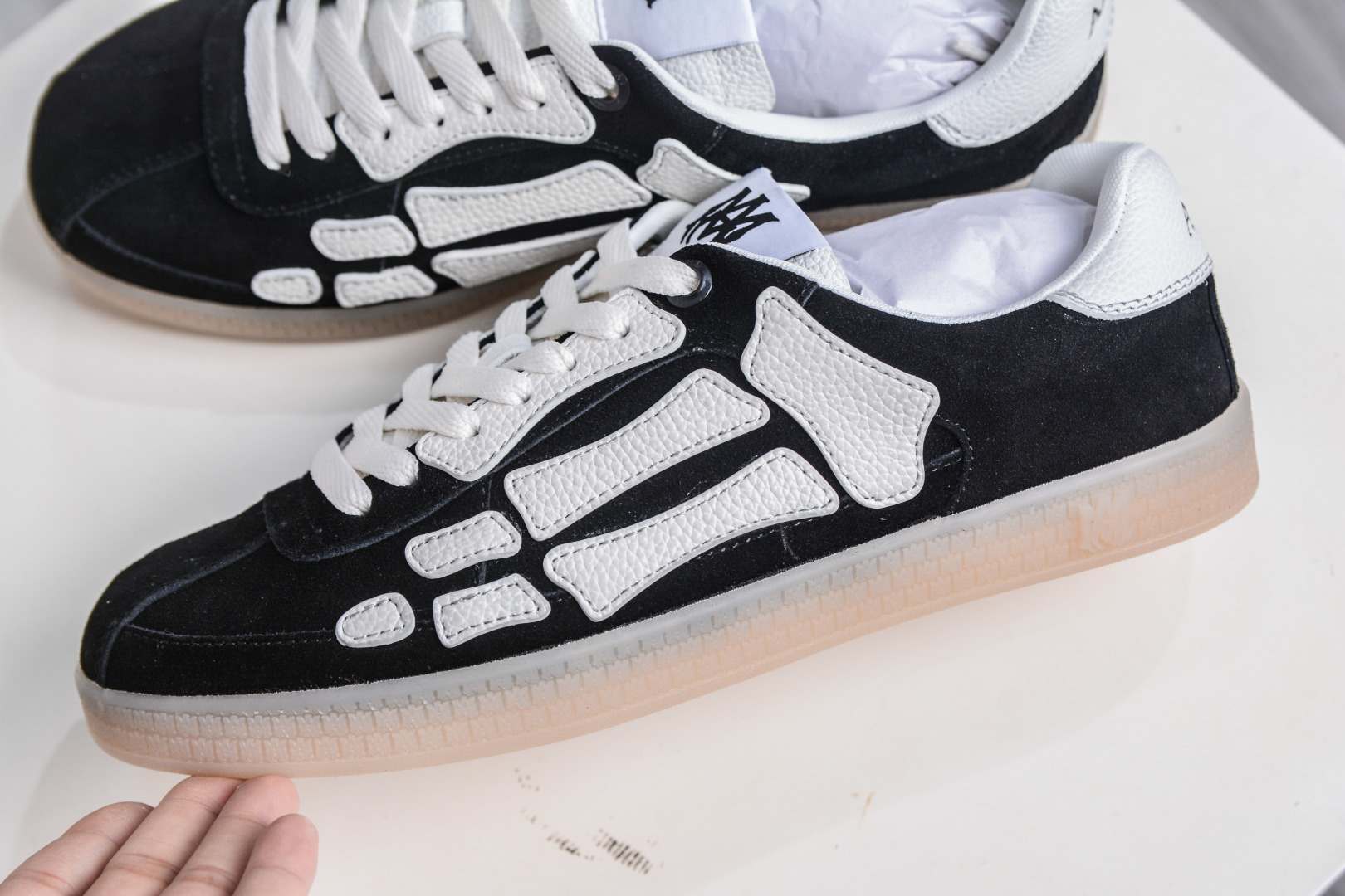 360 AMIRI Pacific Bones 洛杉矶街头之王 高奢·埃米尔原装裸鞋级