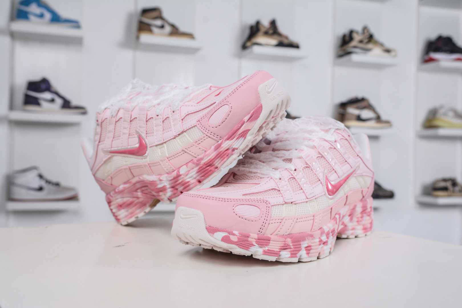 180 X版纯原 NK P-6000 系列低帮复古老爹风休闲运动舒适慢跑鞋 CV2209-111