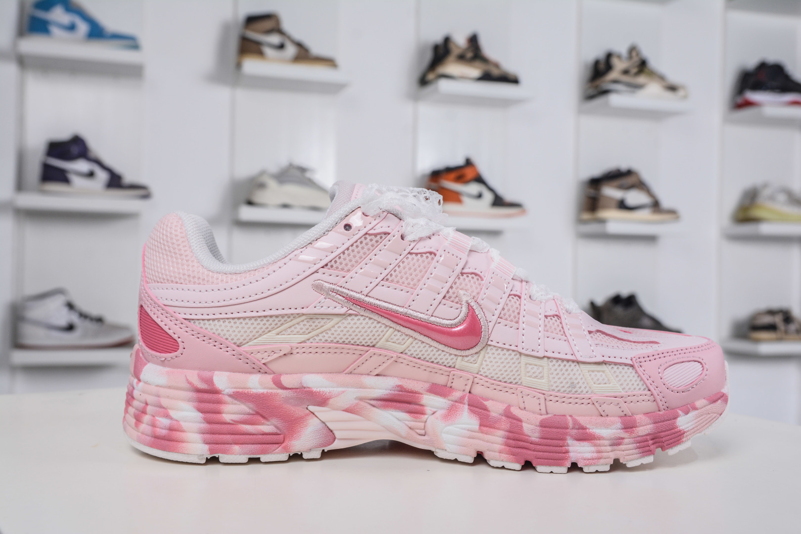 180 X版纯原 NK P-6000 系列低帮复古老爹风休闲运动舒适慢跑鞋 CV2209-111