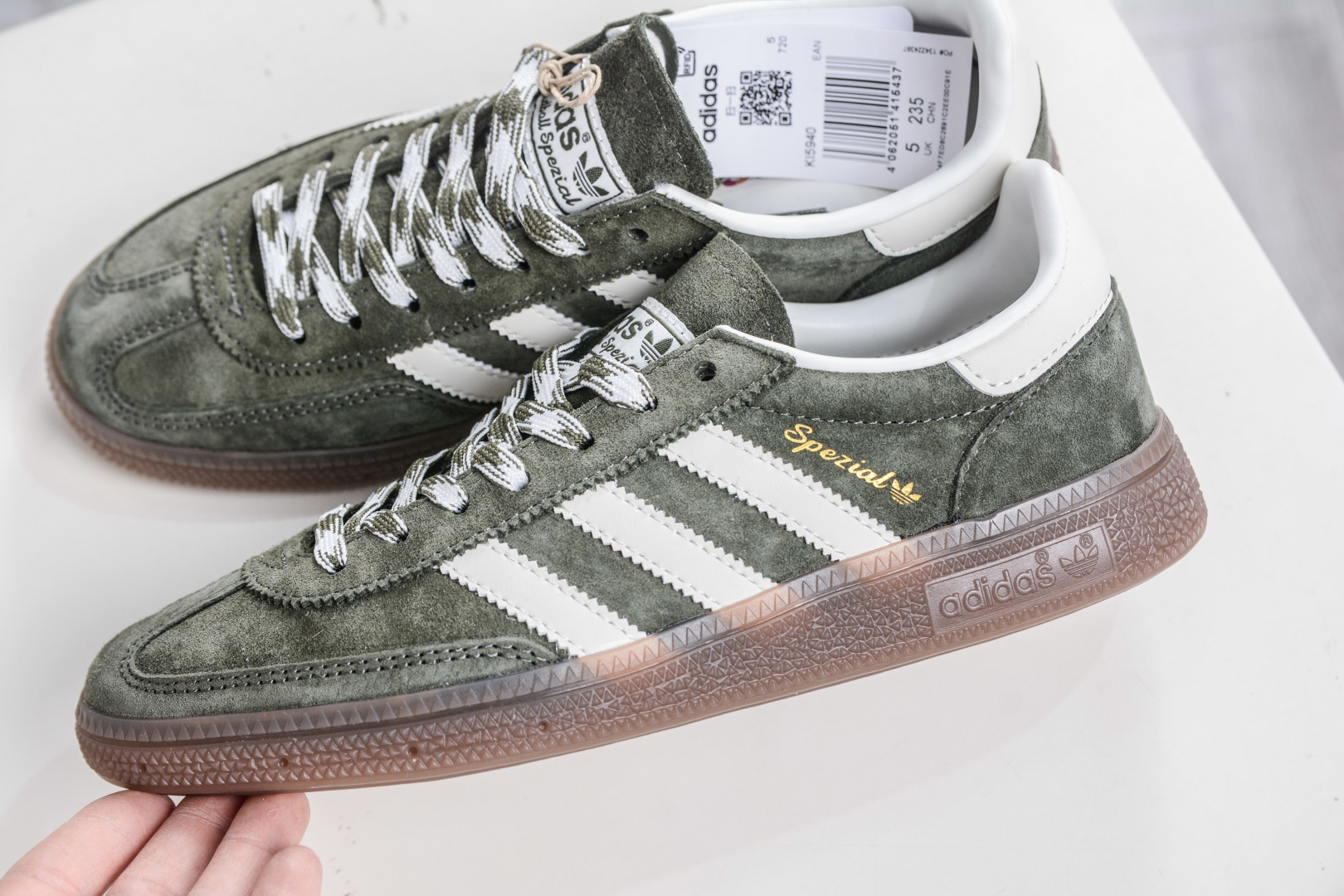 150 AD Originals Handball SPZL 手球运动员系列百搭休闲运动板鞋 KI5940