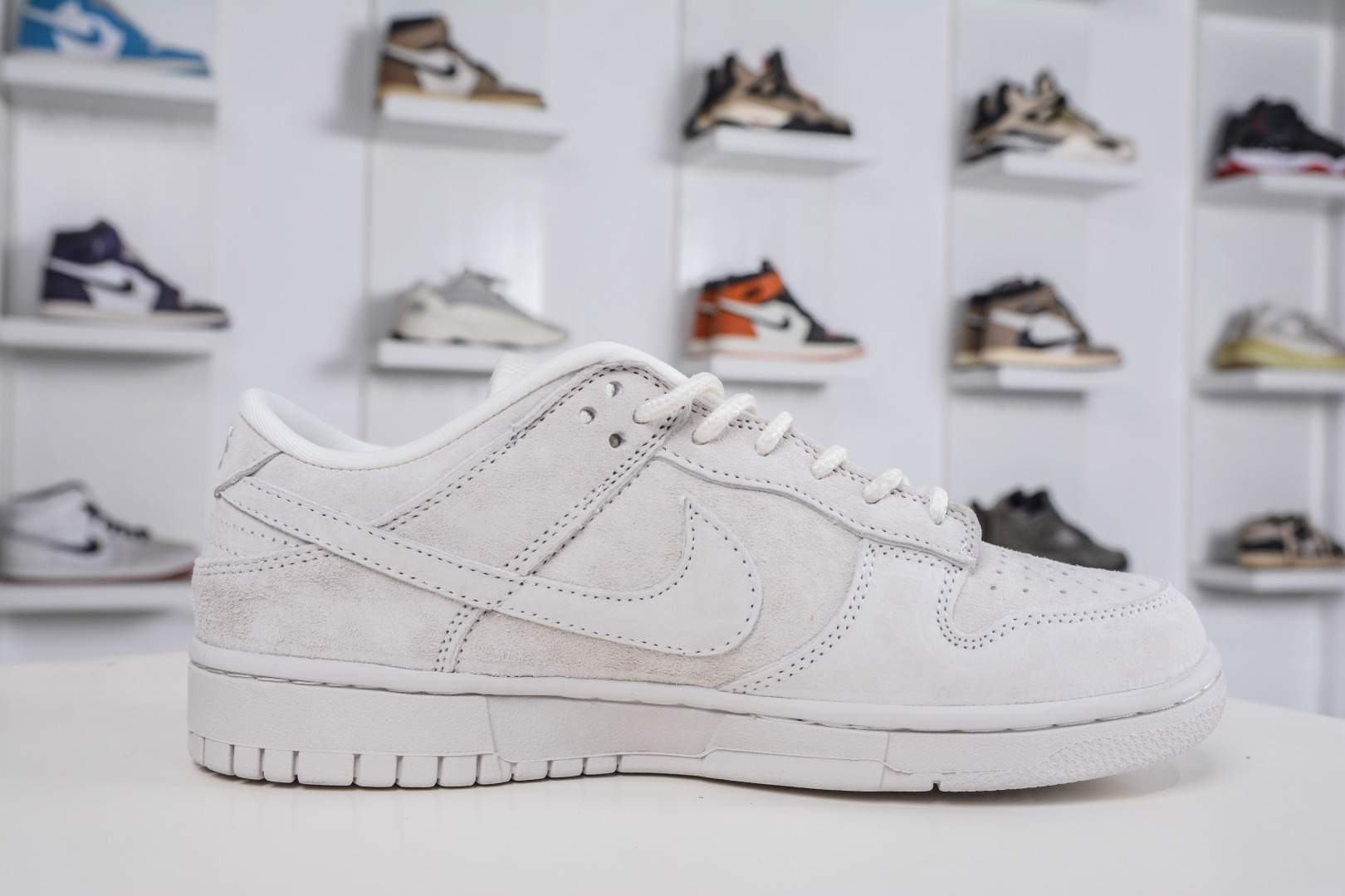 Nike SB Dunk Low x Superme SUP联名-猪八浅灰 纯原大厂出品 极力推荐 原装