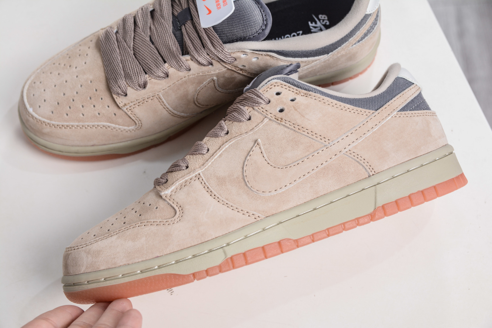Nike Dunk SB Low 棕灰 性价比天花板 极力推荐 原装头层材料 独家版型蒸餾加工帶來的是更