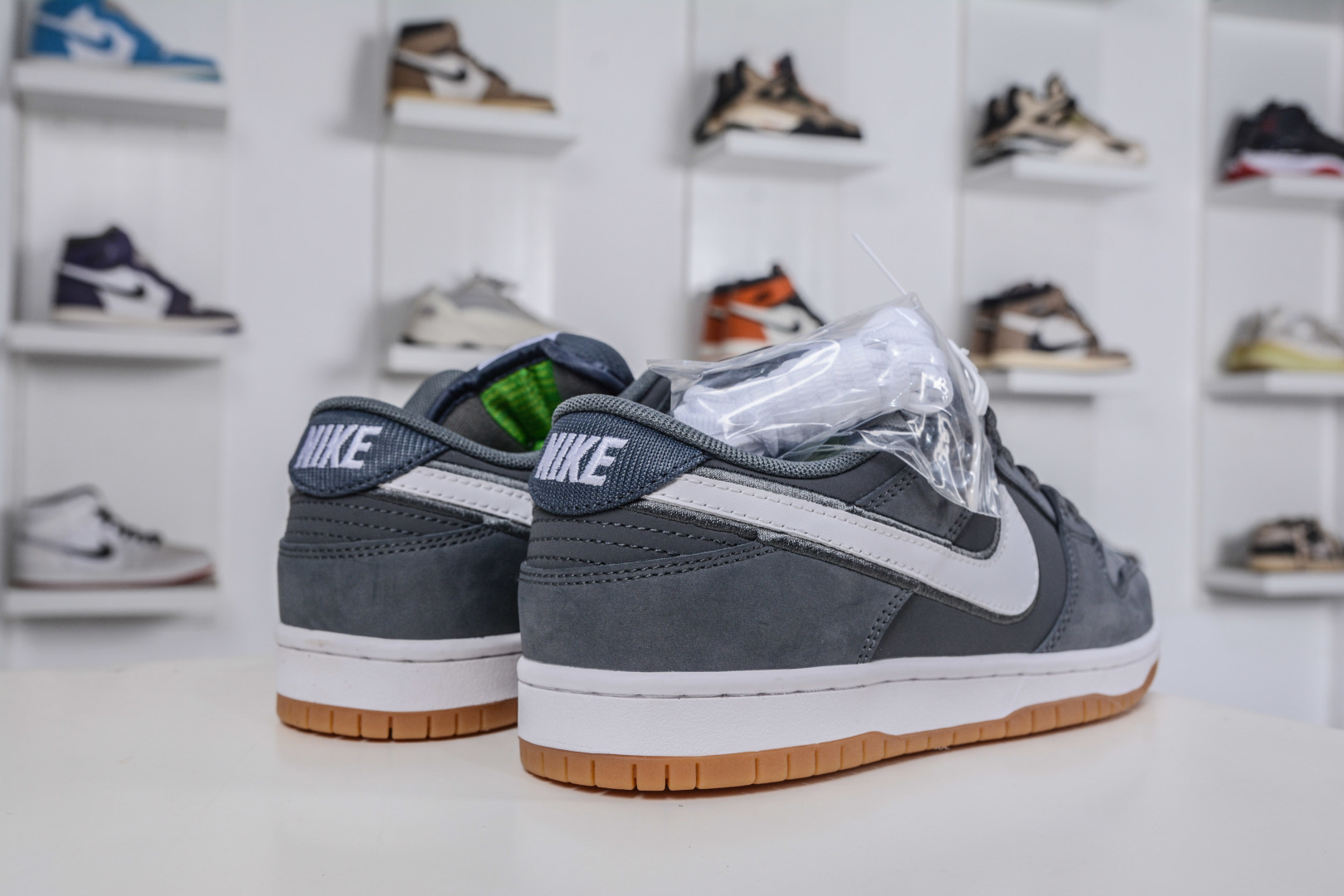 Nike Dunk SB Low 灰白生胶 性价比天花板 极力推荐 原装头层材料 独家版型蒸餾加工帶來的