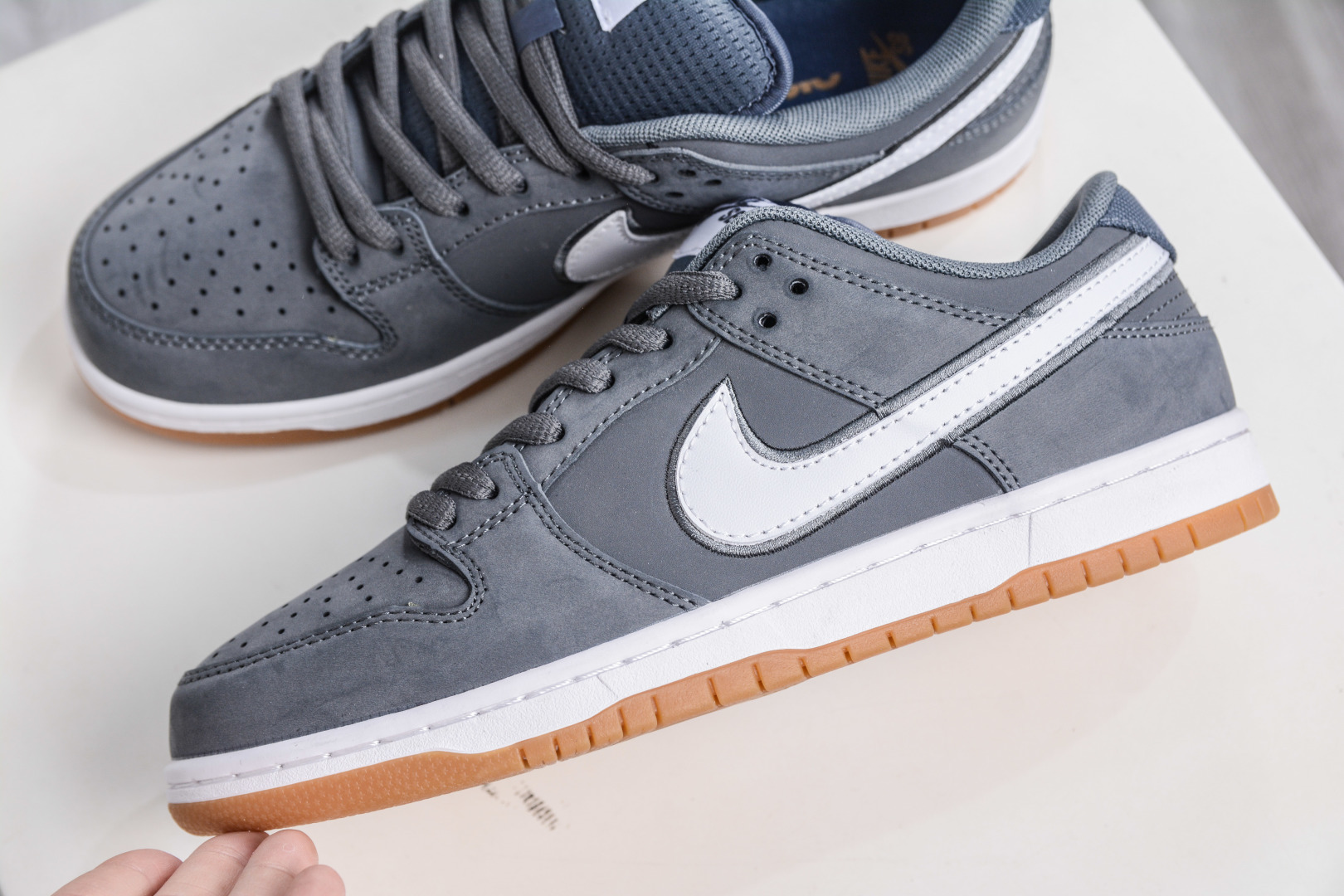 Nike Dunk SB Low 灰白生胶 性价比天花板 极力推荐 原装头层材料 独家版型蒸餾加工帶來的