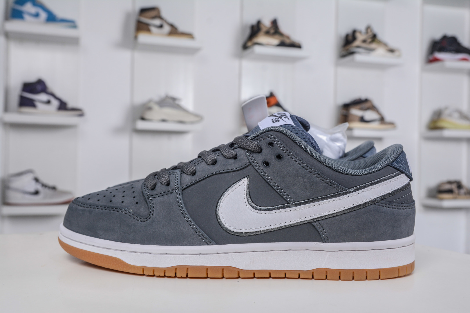 Nike Dunk SB Low 灰白生胶 性价比天花板 极力推荐 原装头层材料 独家版型蒸餾加工帶來的