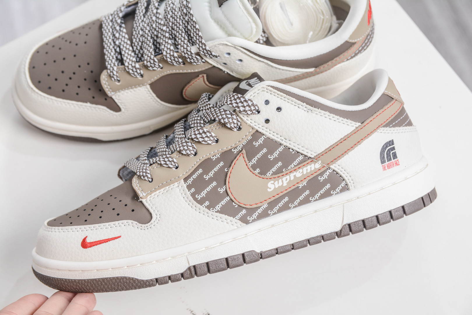 270 Nike SB Dunk Low x Superme SUP联名-米浅棕 DG1988-012