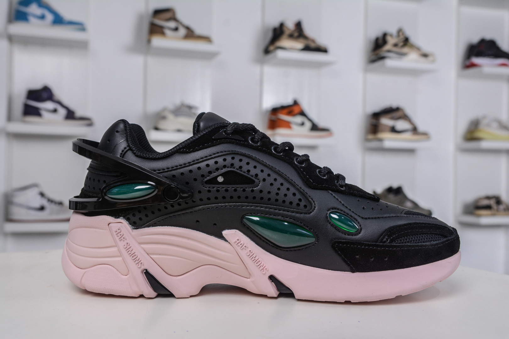 260 RAF SIMONS Cylon-21 ”水泡” 先锋潮流 复古低帮休闲鞋 圆头系带 低帮休闲鞋 HR740003L 0131