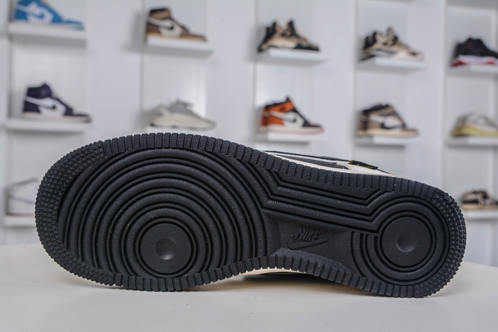 260 The North Face x NIke Air Force 1 北面联名-米黑金标 JP8028-064