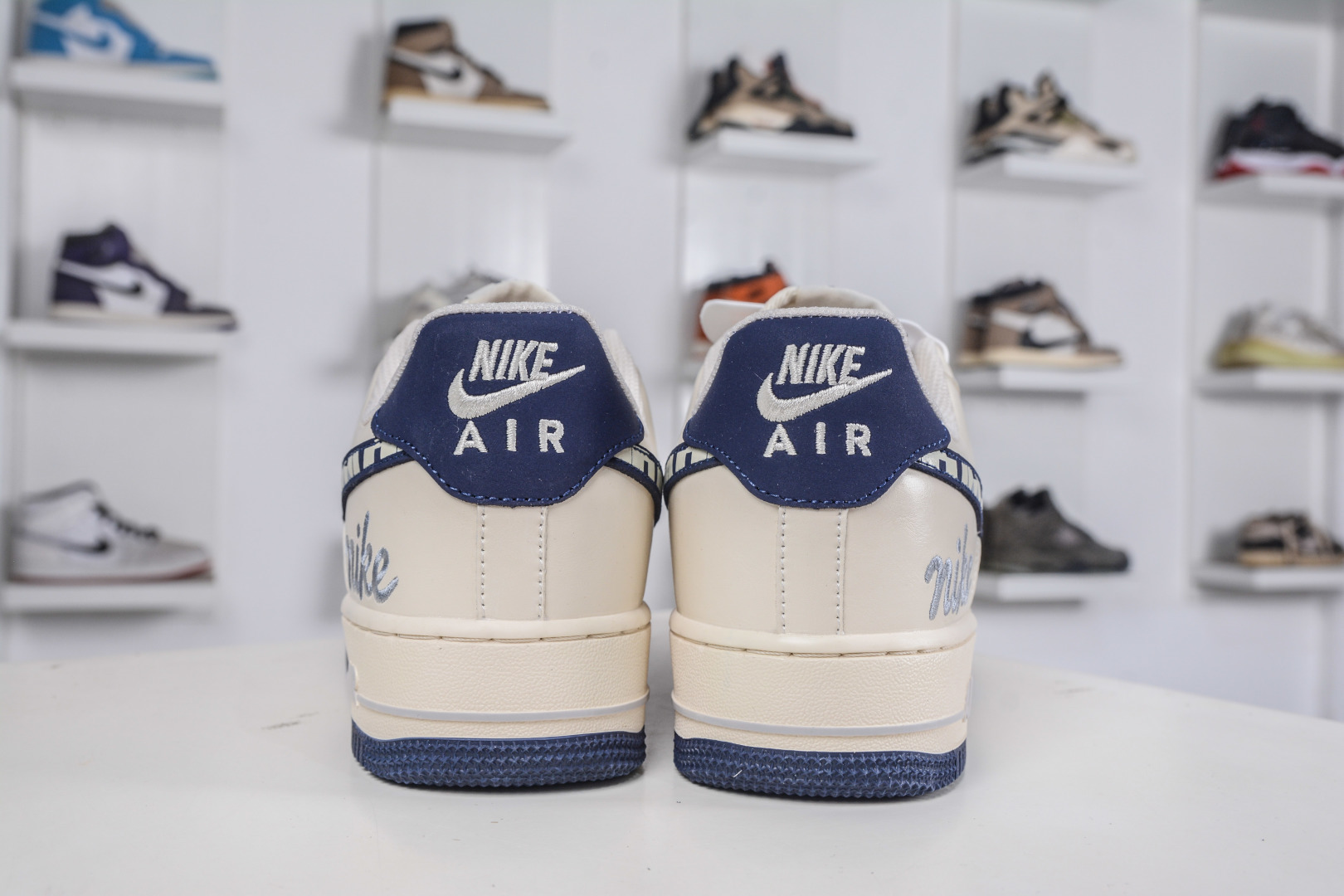 260 Nike Air Force 1 Low 07 奶白蓝拼接 NH0601-580