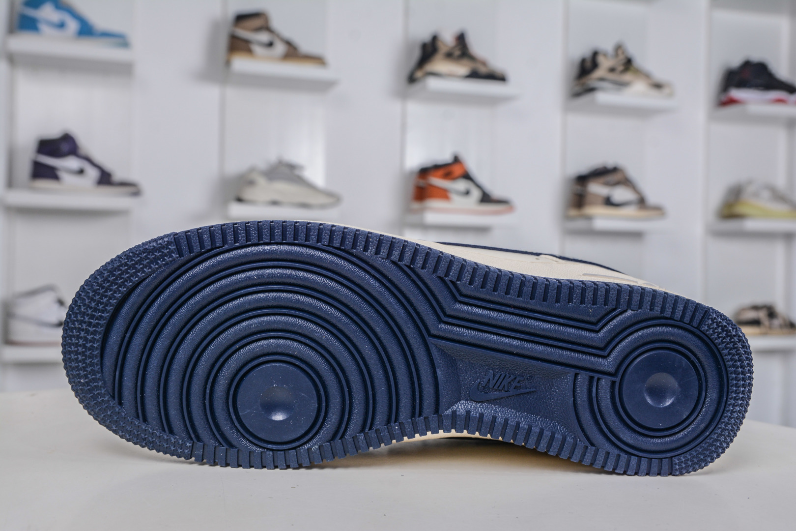 260 Nike Air Force 1 Low 07 奶白蓝拼接 NH0601-580