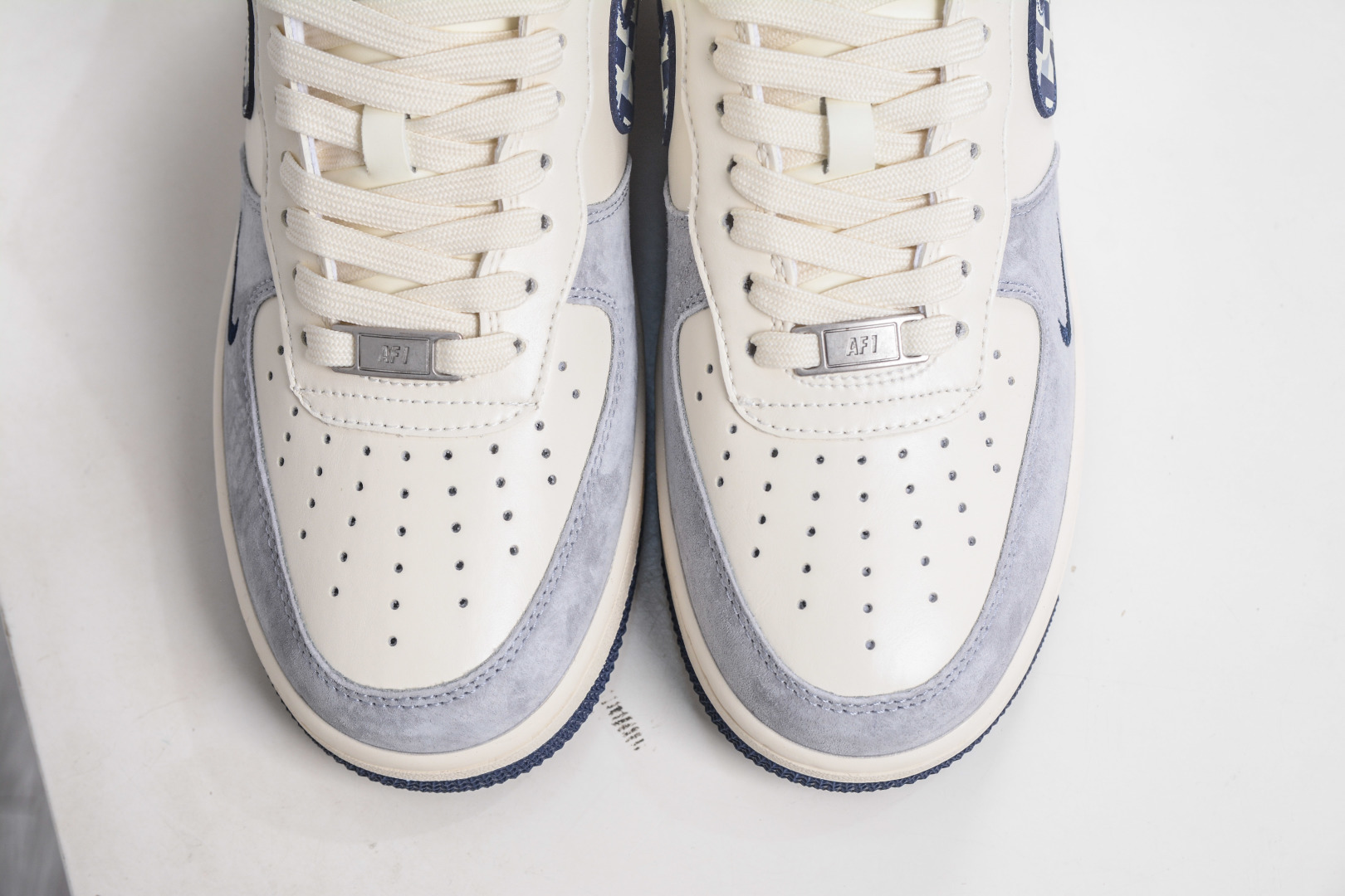 260 Nike Air Force 1 Low 07 奶白蓝拼接 NH0601-580