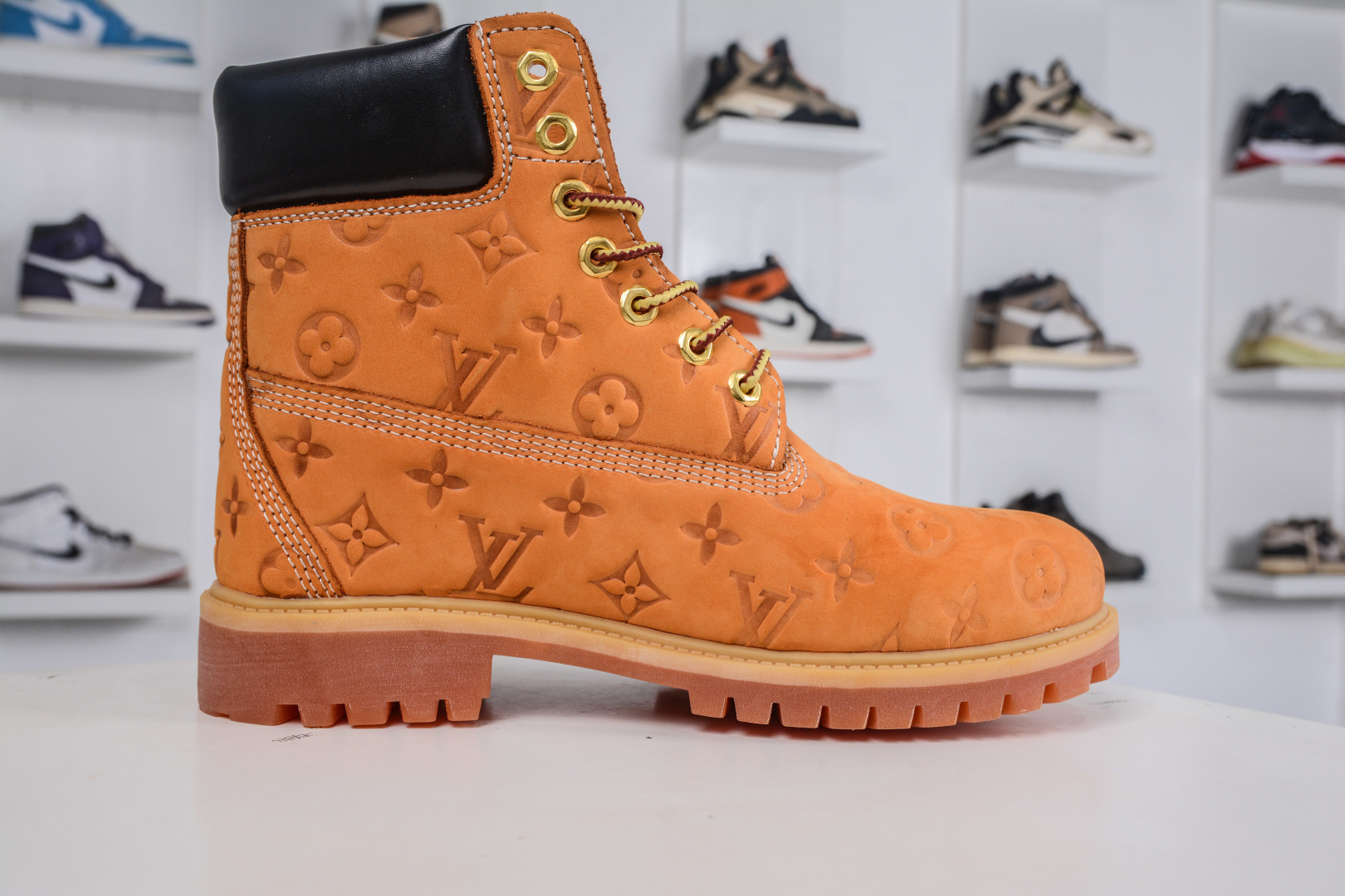 340 Timberland/天伯伦 添柏岚/经典大黄靴 LV 高帮/小麦色 菲董