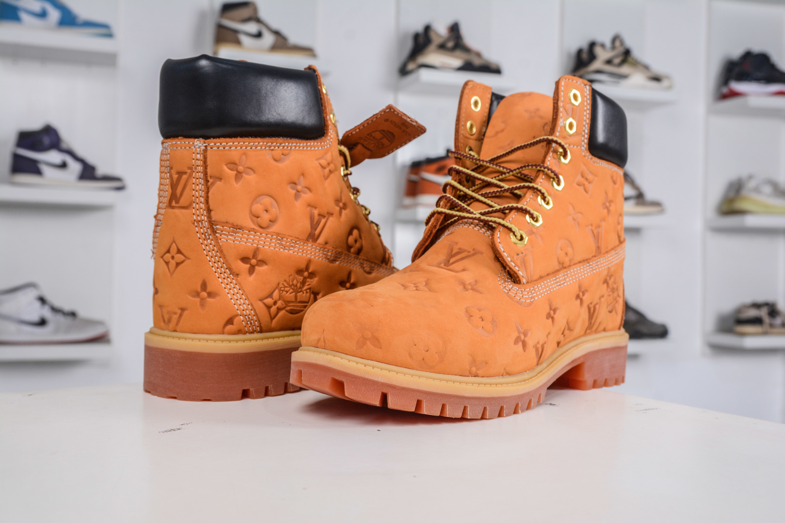 340 Timberland/天伯伦 添柏岚/经典大黄靴 LV 高帮/小麦色 菲董